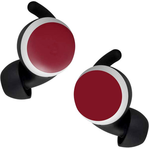 Burgundy Solid Google Pixel Buds Skin